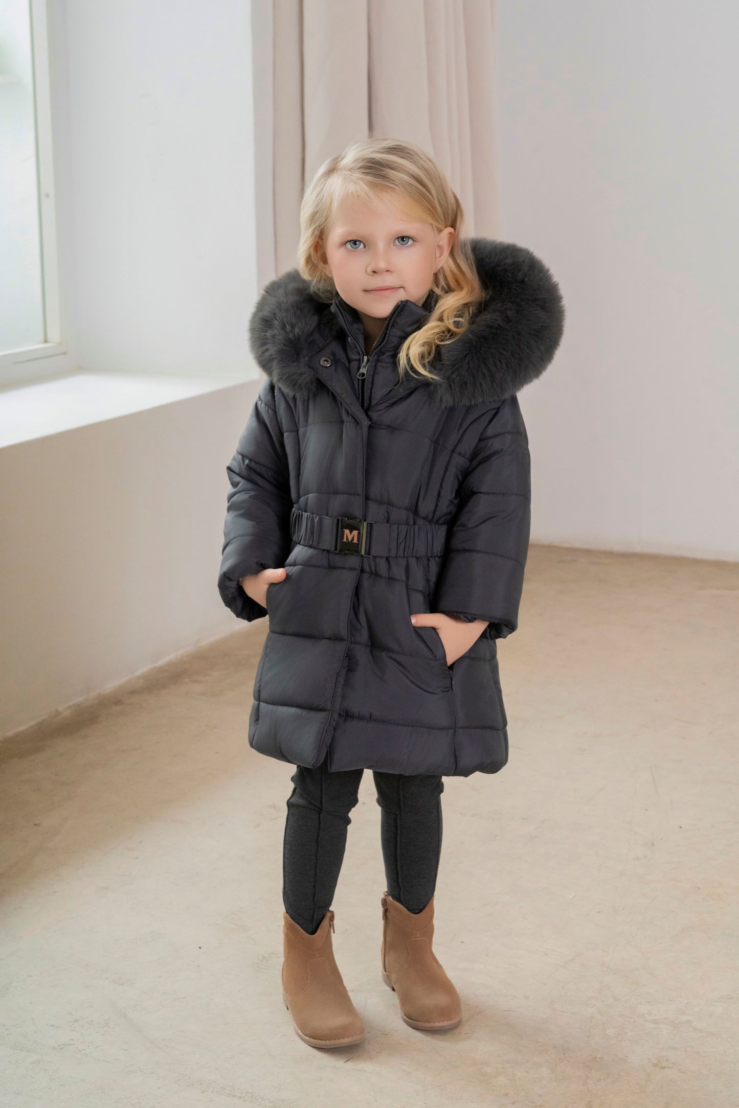 38-0260- Parka Infantil Niña