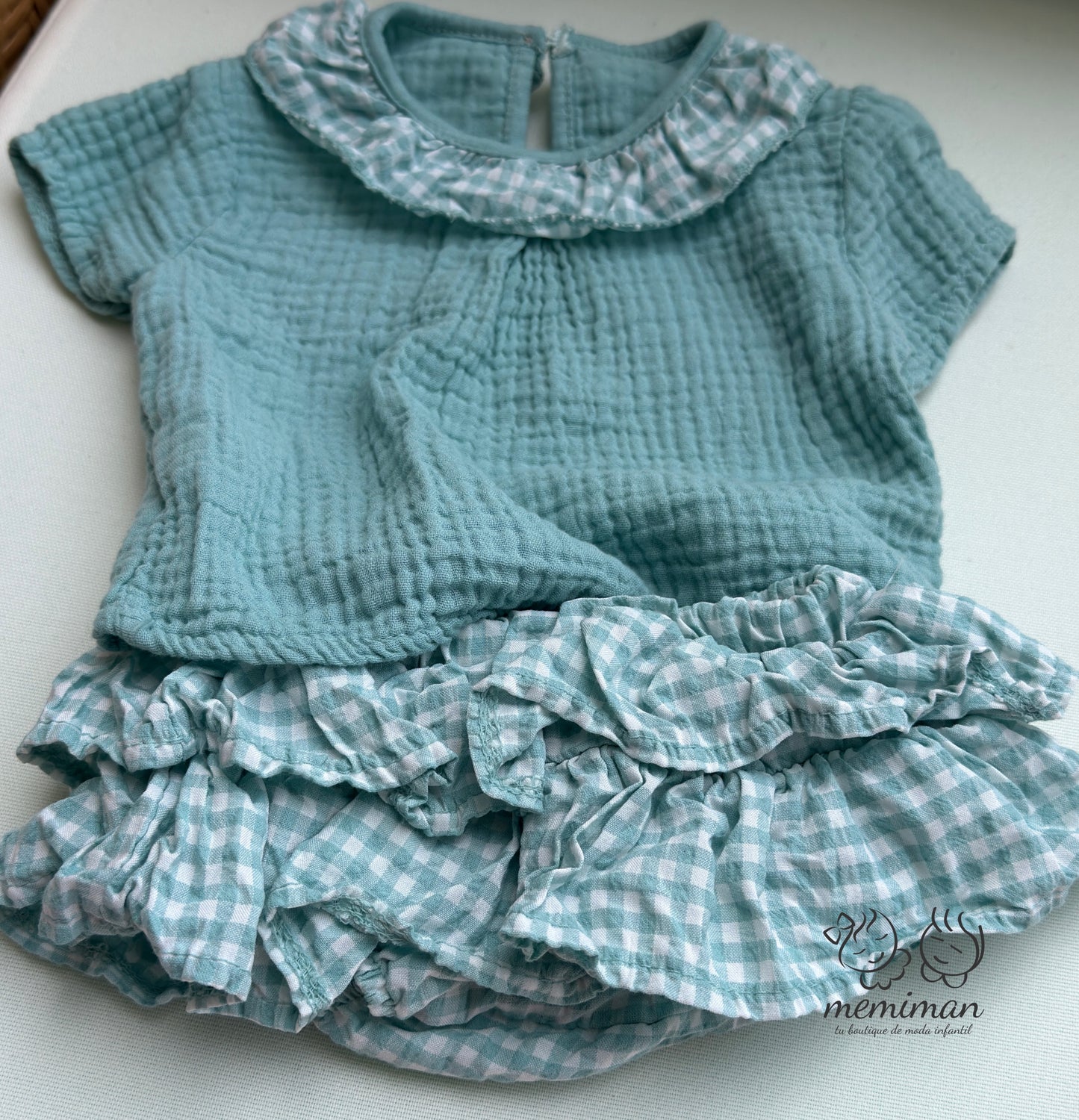 7160 Conjunto Niña Vichy