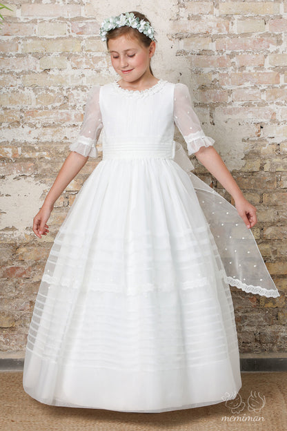1157 GENOVEVA Crystal Communion Dress 