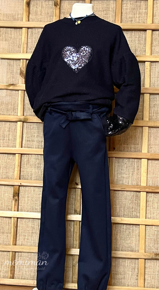 34-0302-3 Girl's long pants 