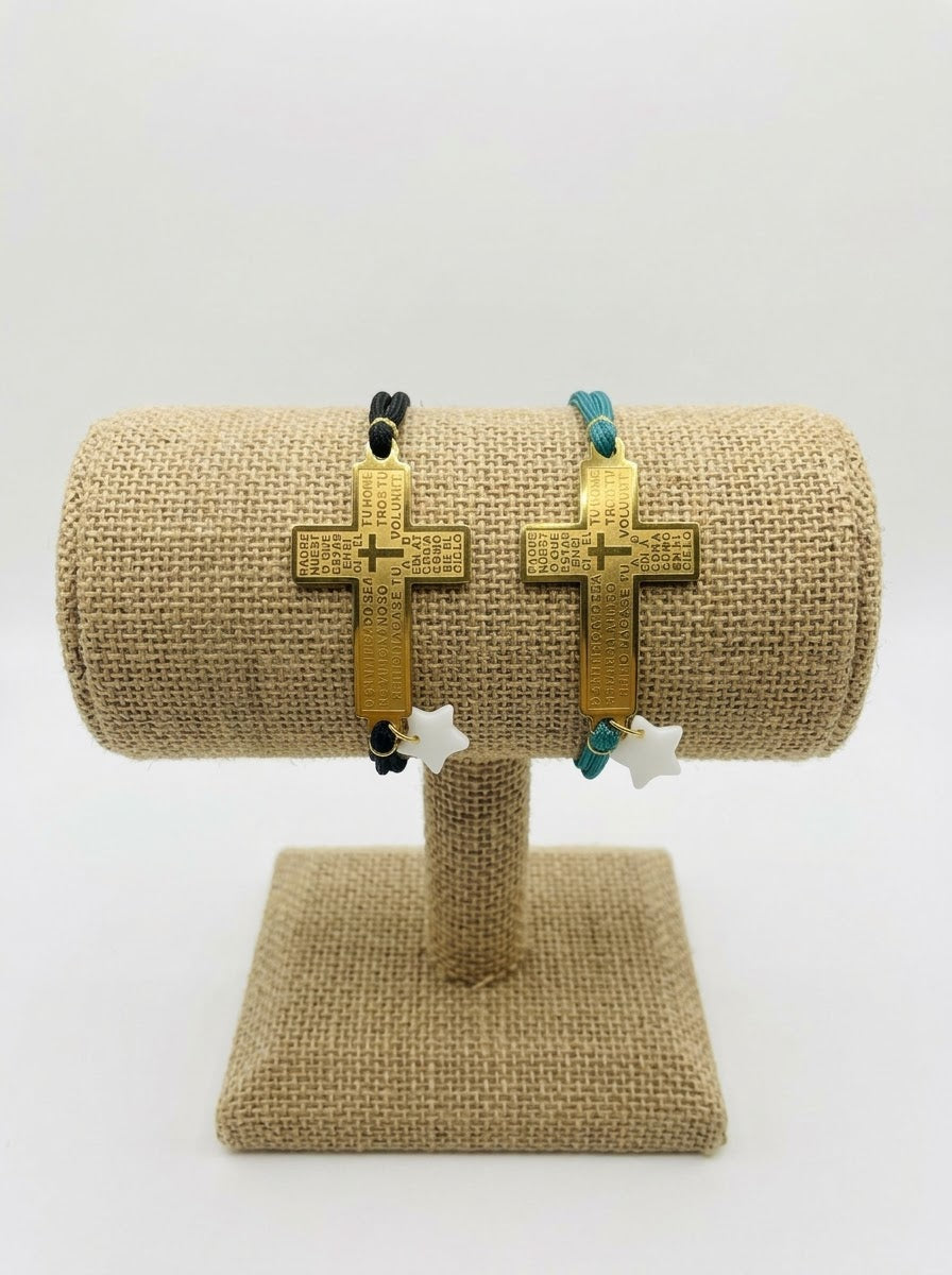 PADRE NUESTRO Pulsera Elástica