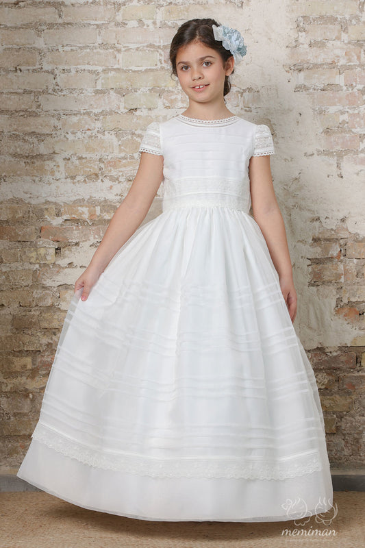 Robe de communion en cristal 2371 LEONOR 