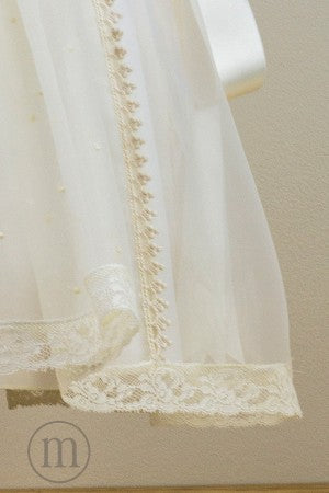 498 Mantilla Cristal  Nido de Abeja Capota