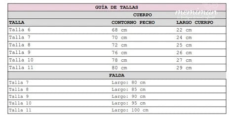 2701 MAGNOLIA Vestido Comunión Tul Bordado