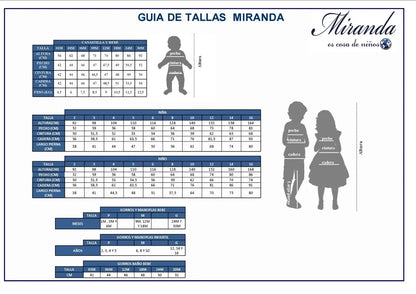40-0224-V Vestido Infantil Lunares