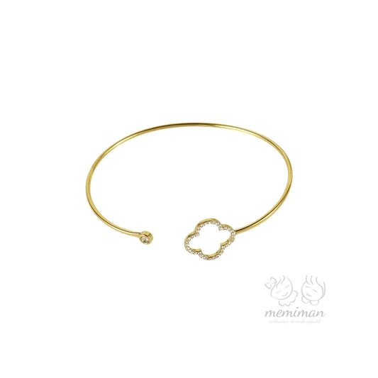Brazalete TREBOL CUATRO HOJAS