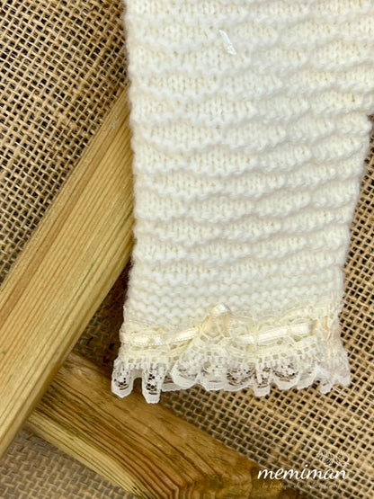 Manteau en point de dentelle 252-1600P 