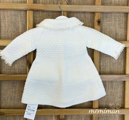 Manteau en point de dentelle 252-1600P 