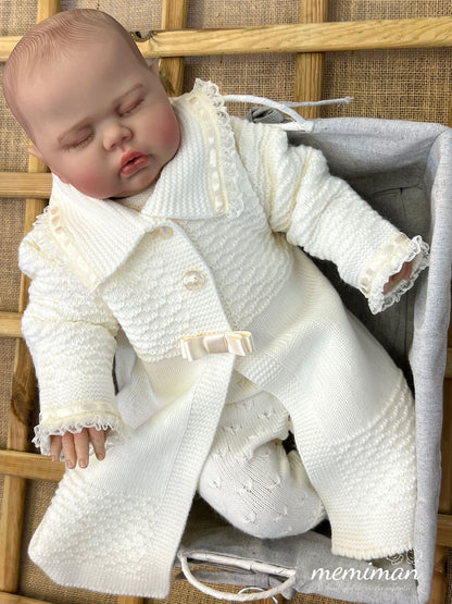 Manteau en point de dentelle 252-1600P 