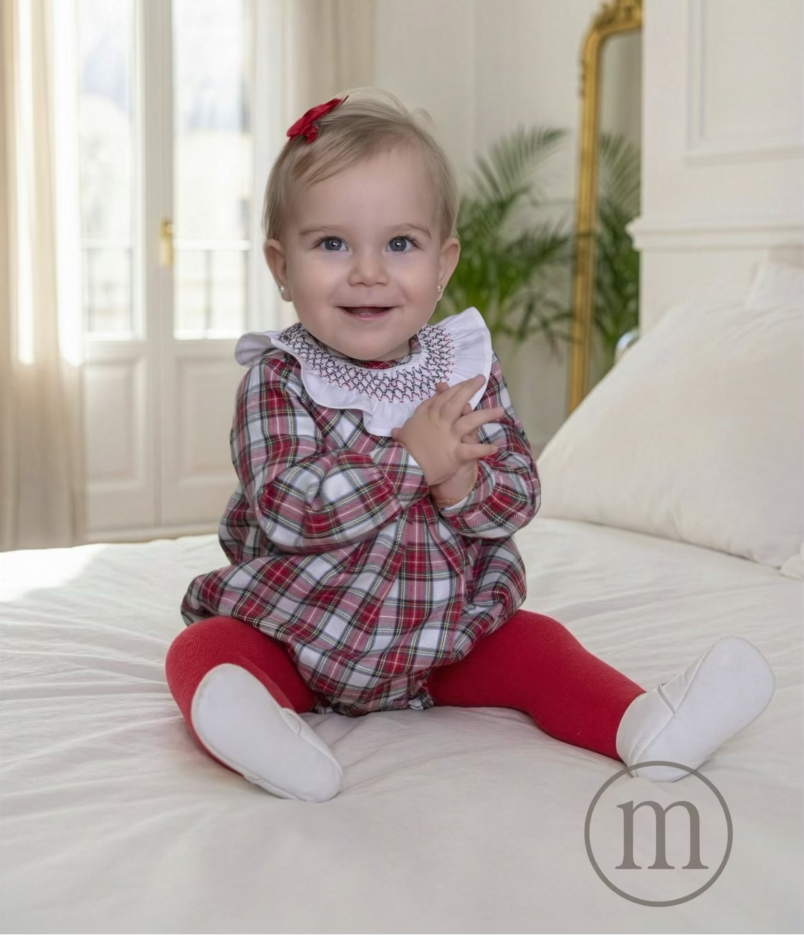 40-0032-P Ranita Bebé Unisex Cuadros