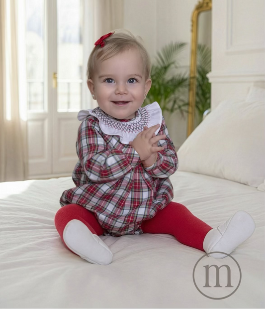 40-0032-P Ranita Bebé Unisex Cuadros