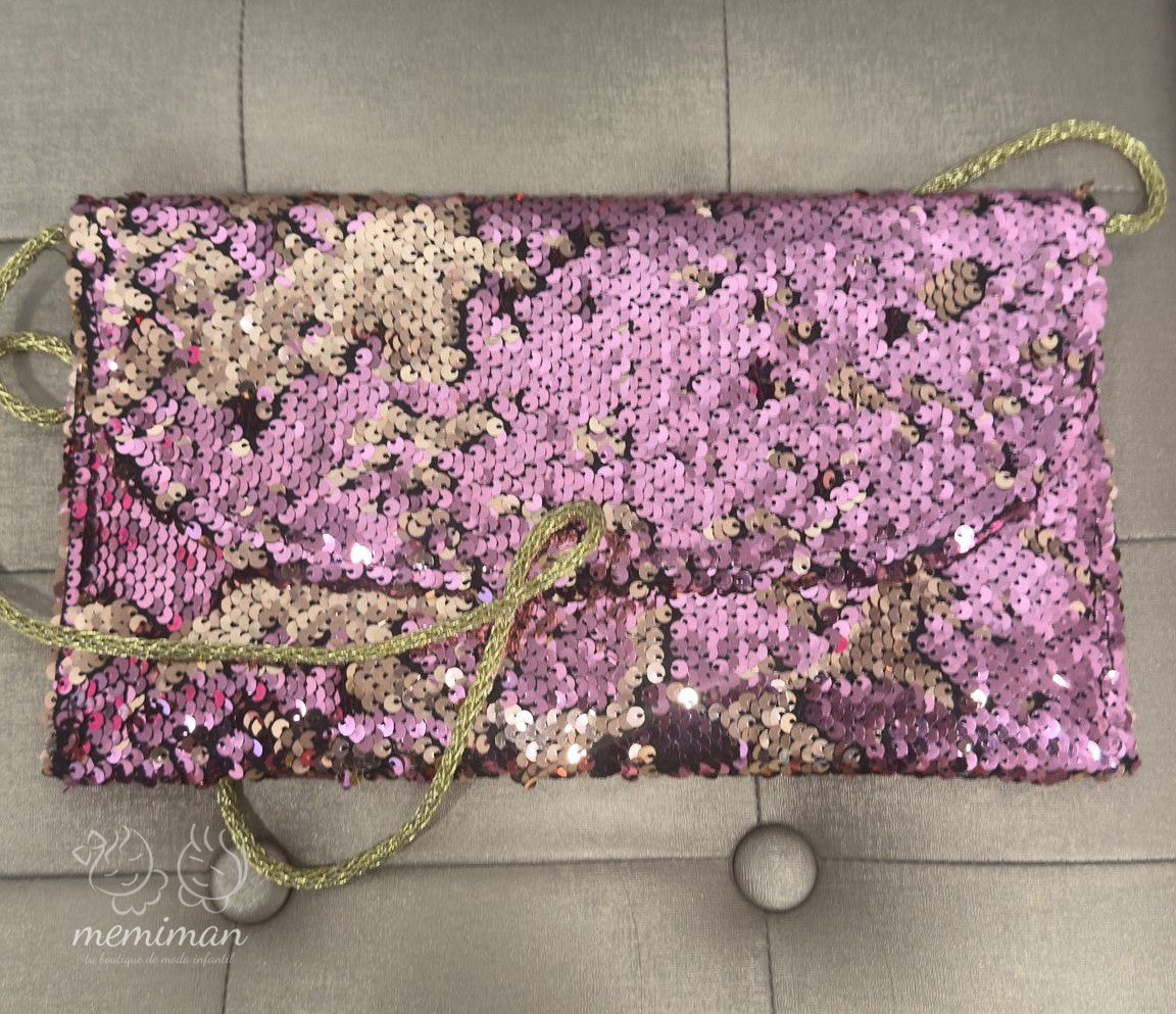 Bolso-Cartera LENTEJUELAS