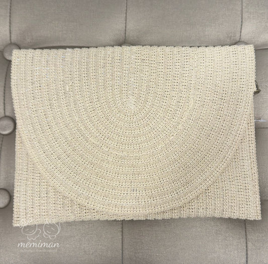 Bolso cartera RAFIA