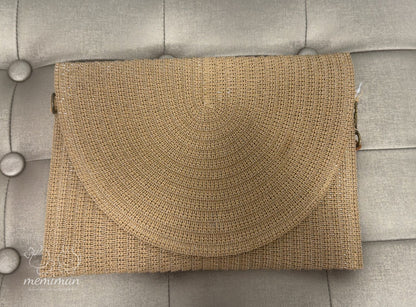 Sac à main en raphia