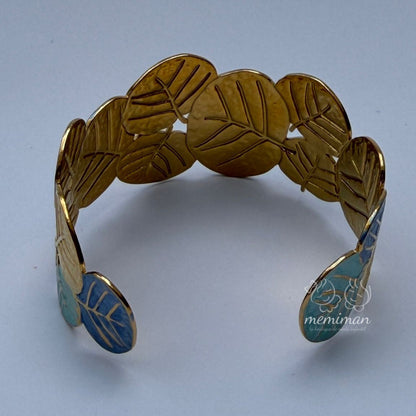 Brazalete HOJAS ESMALTADAS