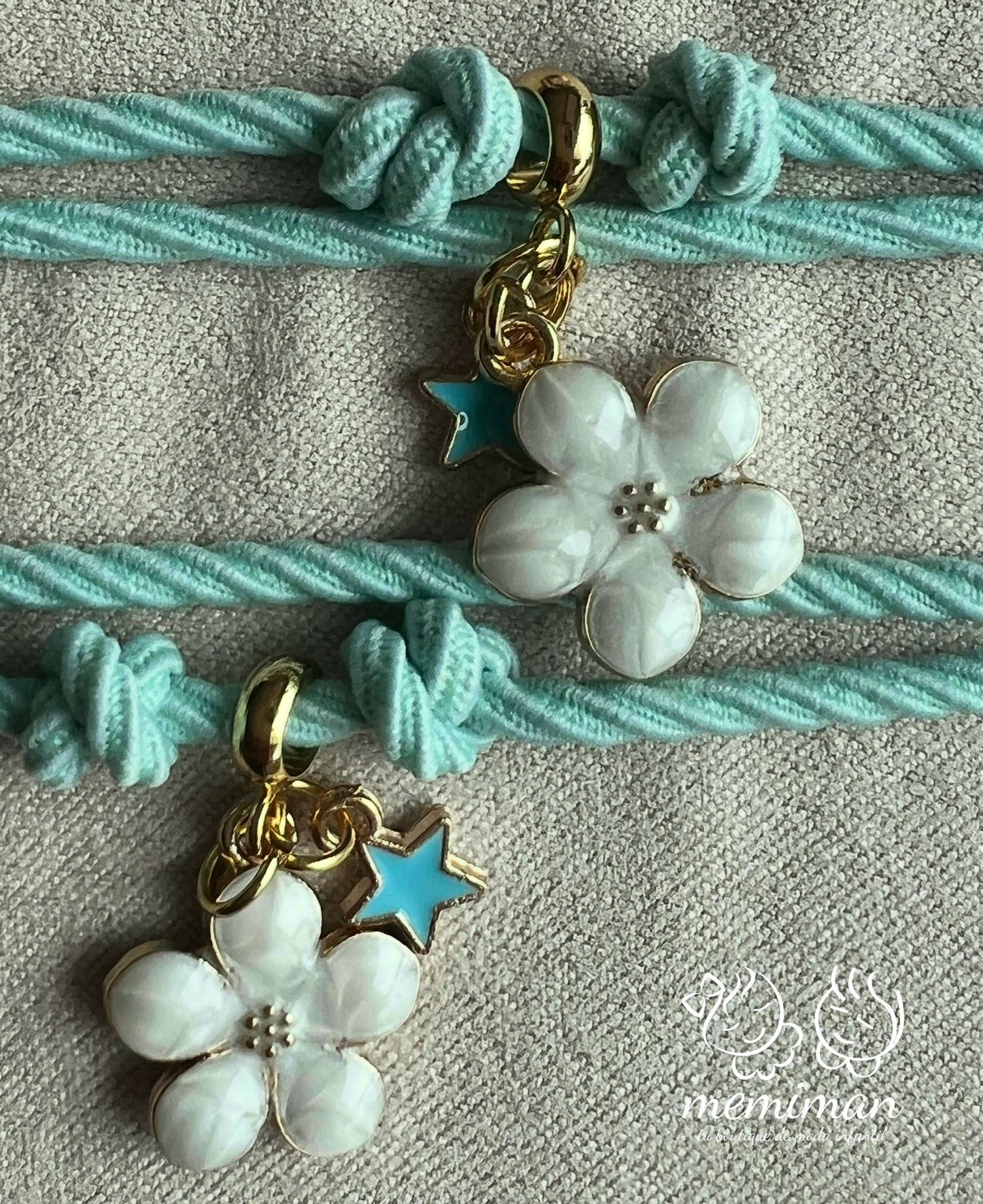 Collier-Bracelet Élastique FLEUR