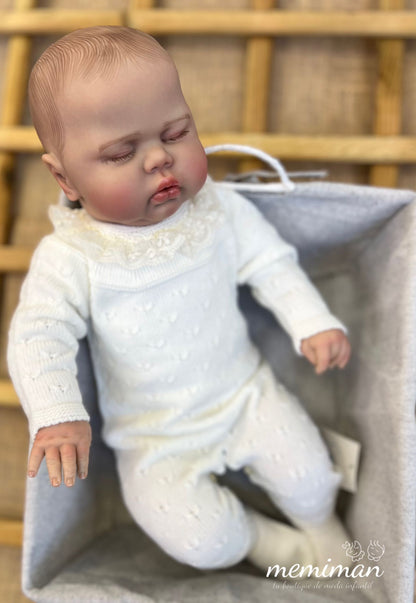 252-4607 Lace Stitch Romper 