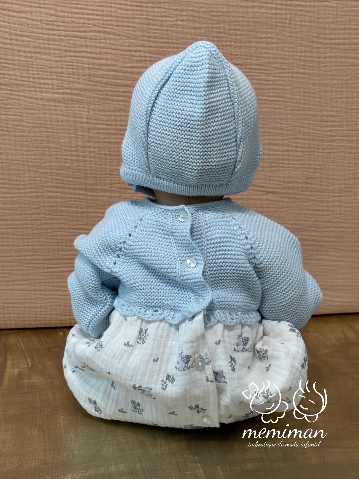 25437 Barboteuse à bonnet doux 