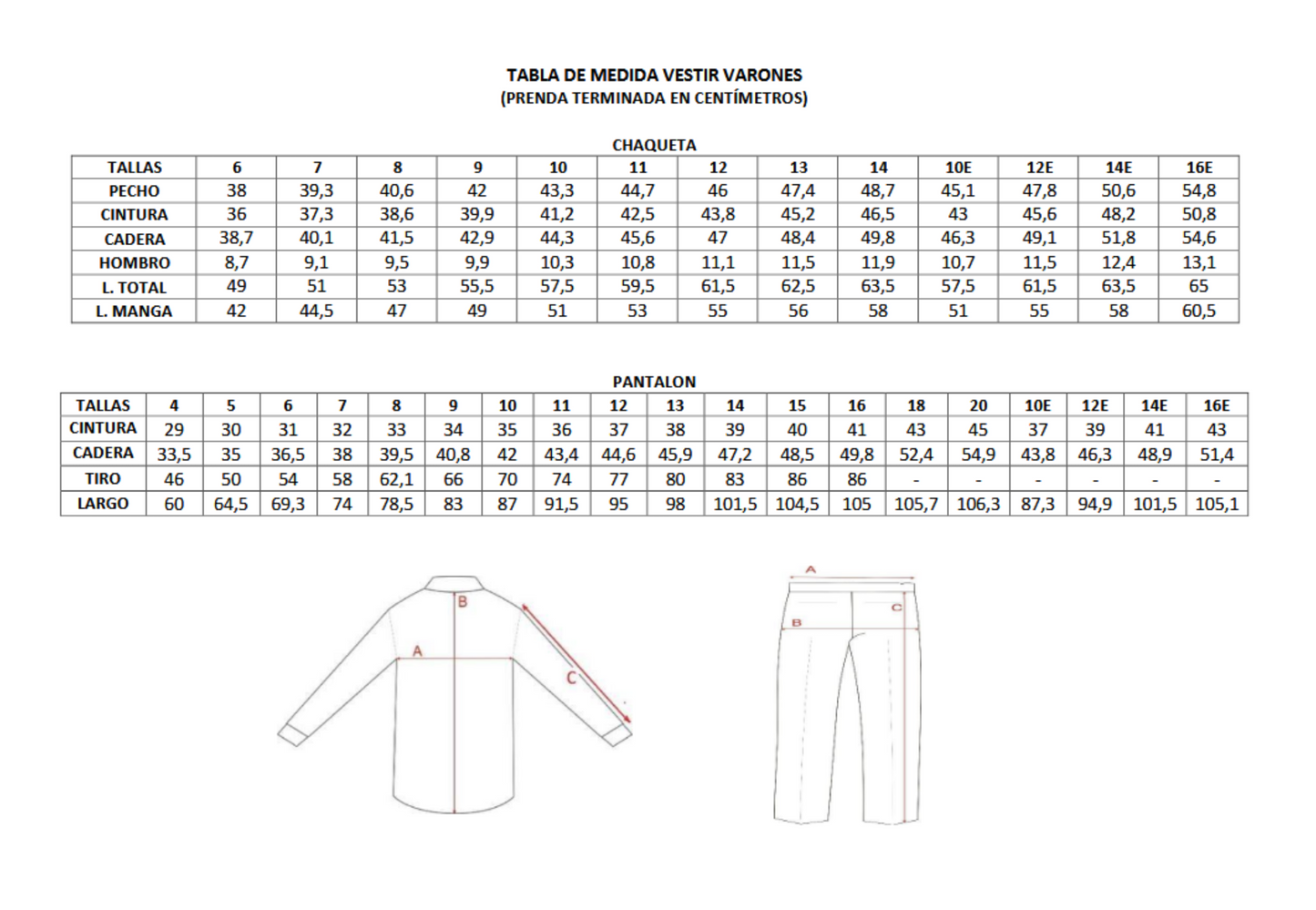 10-03051 Traje Chaqué