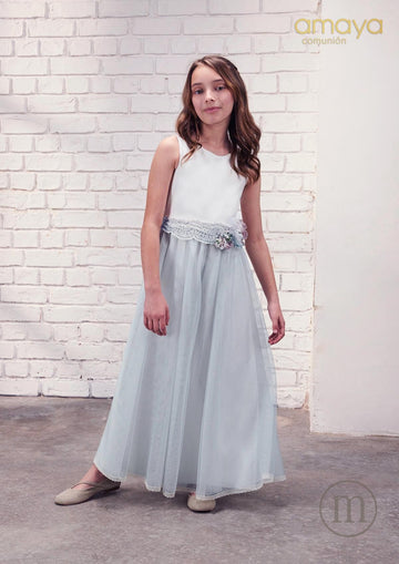 656132 Tuta Comunione Tulle