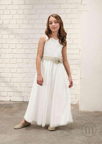 656132 Tuta Comunione Tulle