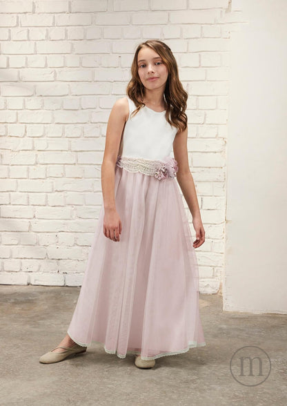656132 Tuta Comunione Tulle