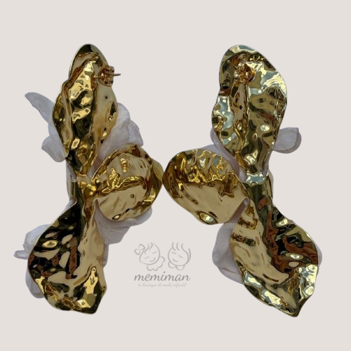Pendientes FLORES TELA