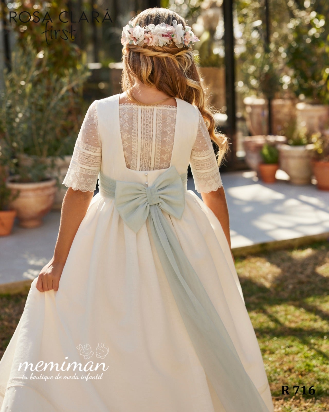 Estilo Romántico Trajes Comunion Rosa Clara Vestidos Comunion Rosa