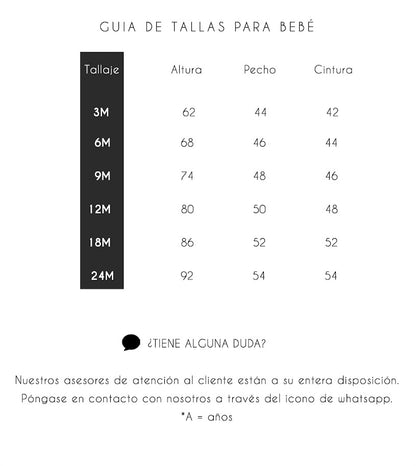 632164 Vestido con Cubrepañal
