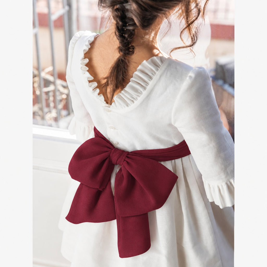 190402MF Vestido Lino Cermonia )