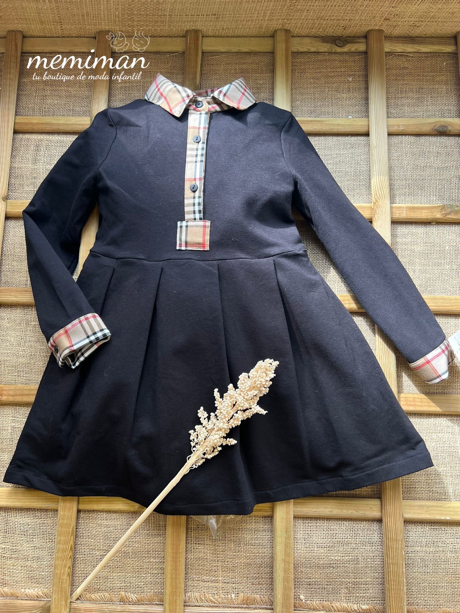 823921 Burberry pleated knit dress – memiman