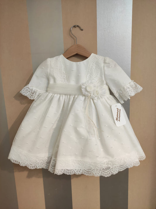 476 Vestido de arras plumeti