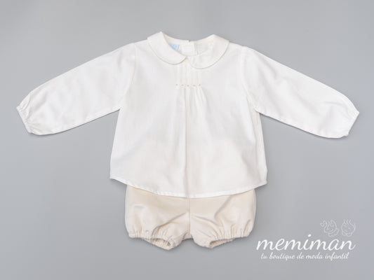 2-506 Conjunto blusa con bombacho