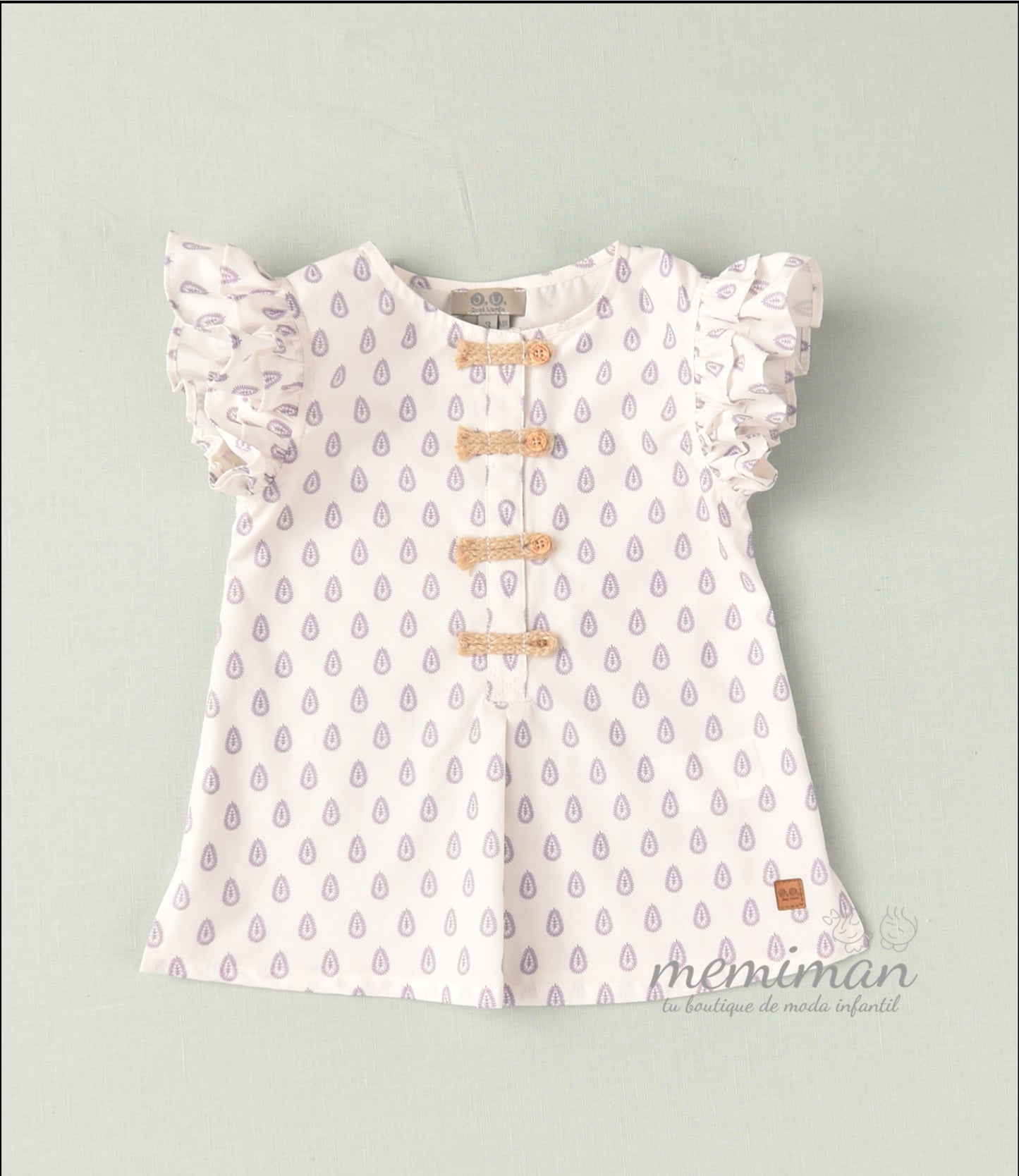 01-46136 Blusa estampada niña