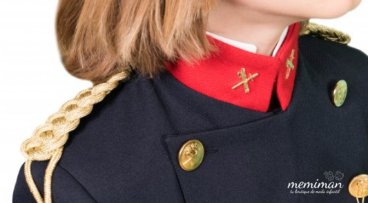 Traje de comunión 2024 niño almirante ESLORA combinado rojo v1