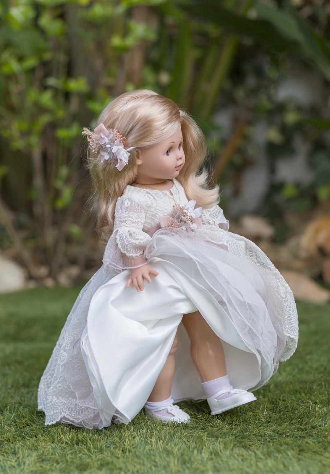 Vestidos Comunion La Muñeca Rubia Vestido Comunión Niña Solete