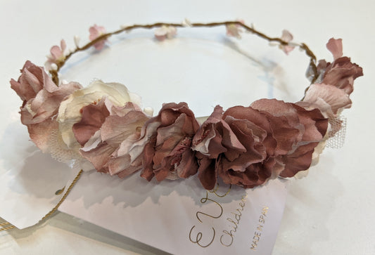 13022 IRIS 1/2 Corona de flores