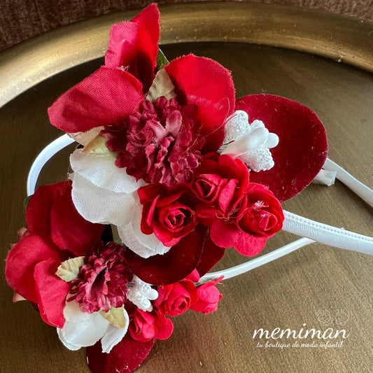 COM/CER headband rosette